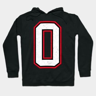 Number Zero 0 Hoodie